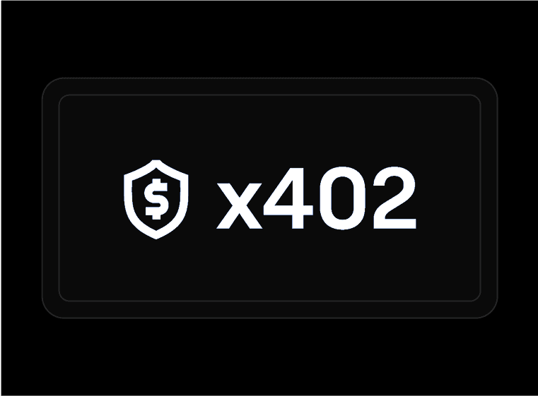 x402 Build Onchain (Winner) hackathon logo and branding